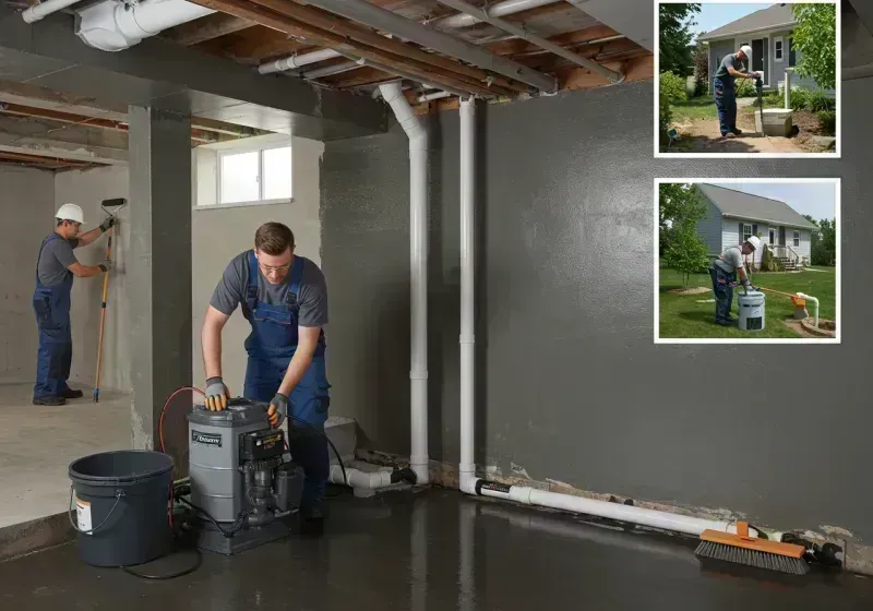 Basement Waterproofing and Flood Prevention process in Versailles, KY